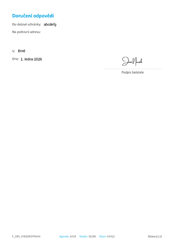 Druhá strana přihlášky ke zkoušce odborné příležitosti